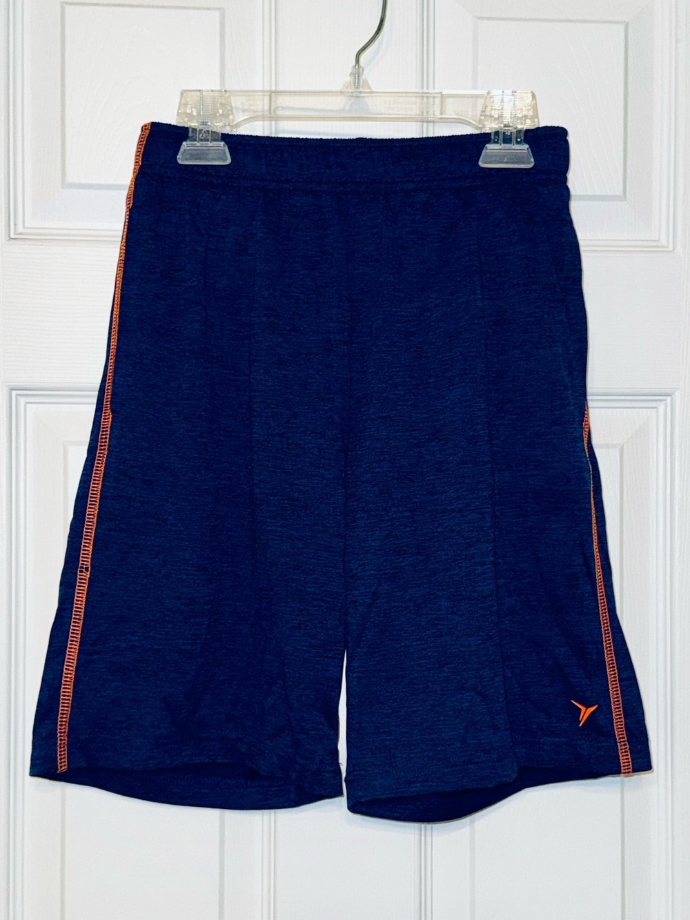 Old Navy Active Boys Go-Dry Athletic Shorts Navy Blue Size L (10-12) EUC